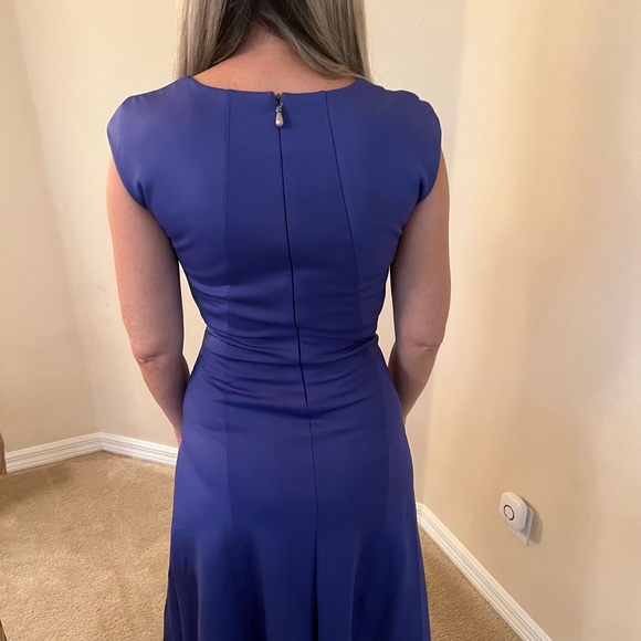 WHBM NWOT Blue Dress Size 2 - Picture 4 of 11